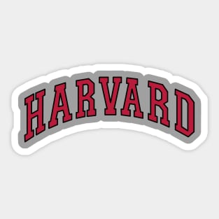 Harvard Sticker
